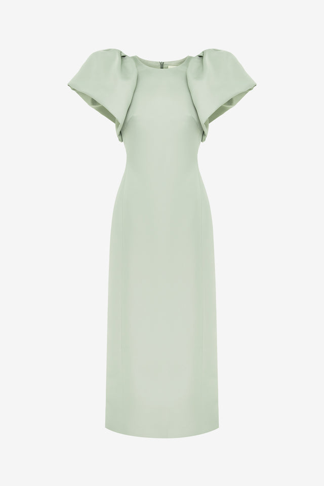 Exclusive LEO LIN Lucinda Maxi Dress - Sage