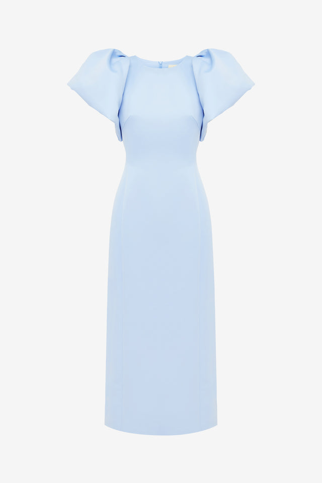 Exclusive LEO LIN Lucinda Maxi Dress - Sky Blue