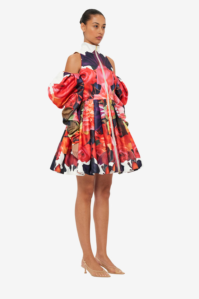 Exclusive LEO LIN Camryn Mini Dress - Kaleidoscope Print