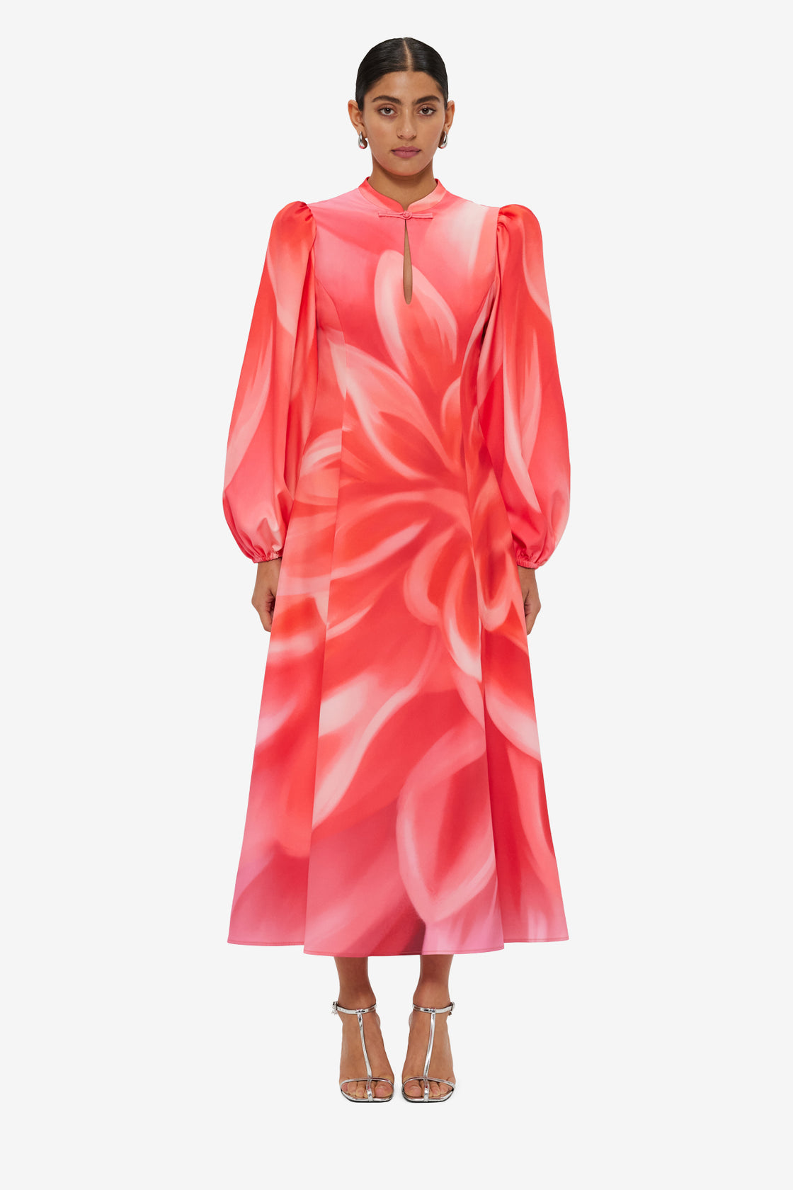 Exclusive LEO LIN Janelle Midi Dress - Prism Print