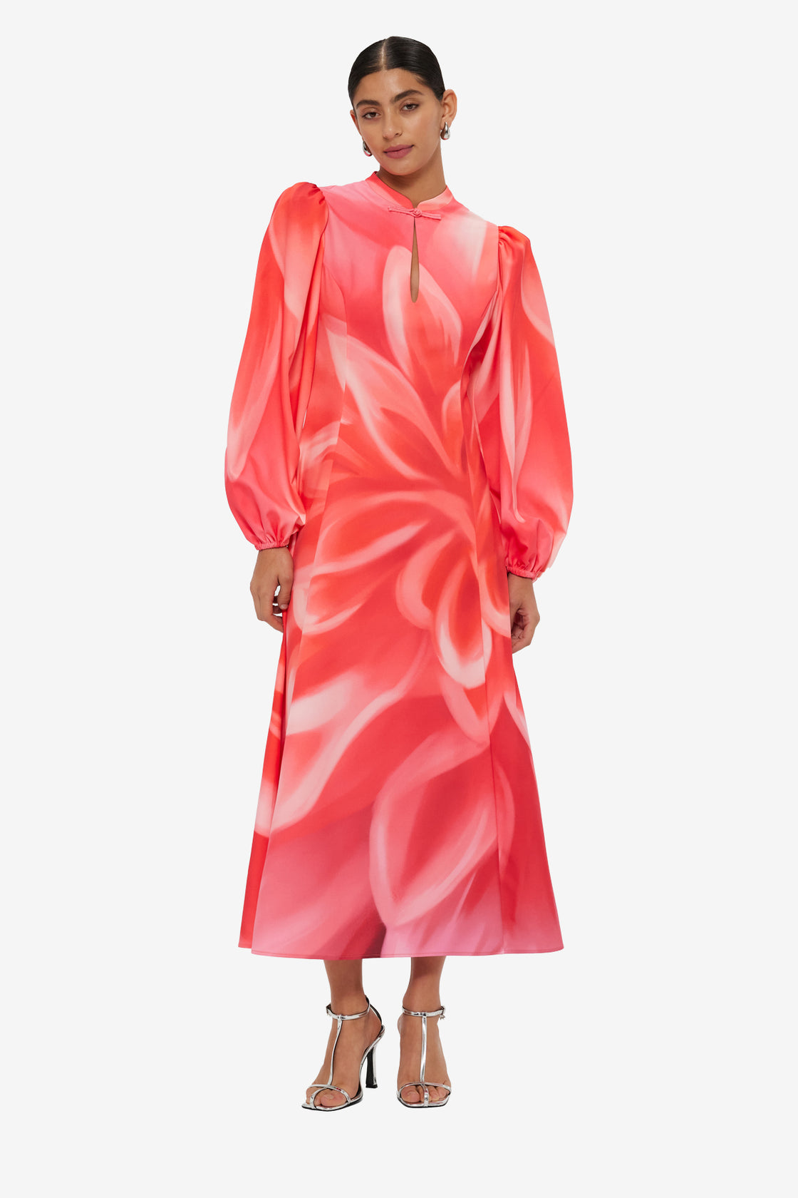 Exclusive LEO LIN Janelle Midi Dress - Prism Print