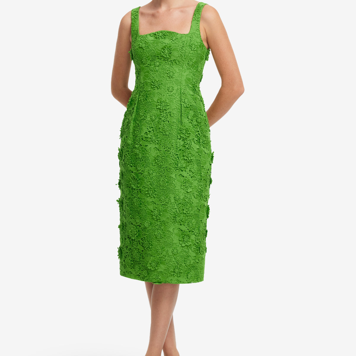 Larissa Lace Midi Dress