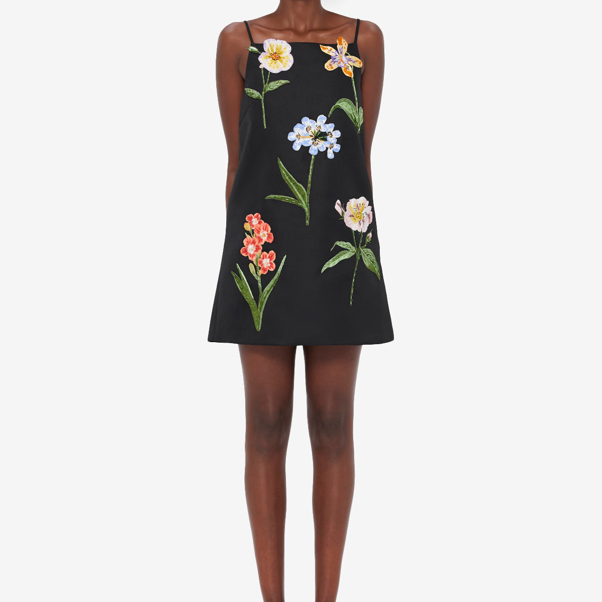 LEELA EMBROIDERED MINI DRESS