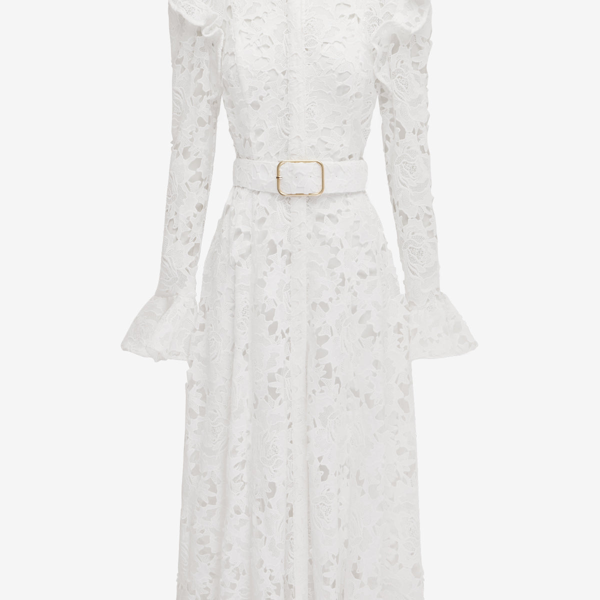 Aliyah Lace Butterfly Sleeve Midi Dress - Snow | LEO LIN Official Website Aliyah Lace Butterfly Sleeve Midi Dress - Snow | LEO LIN Official Website