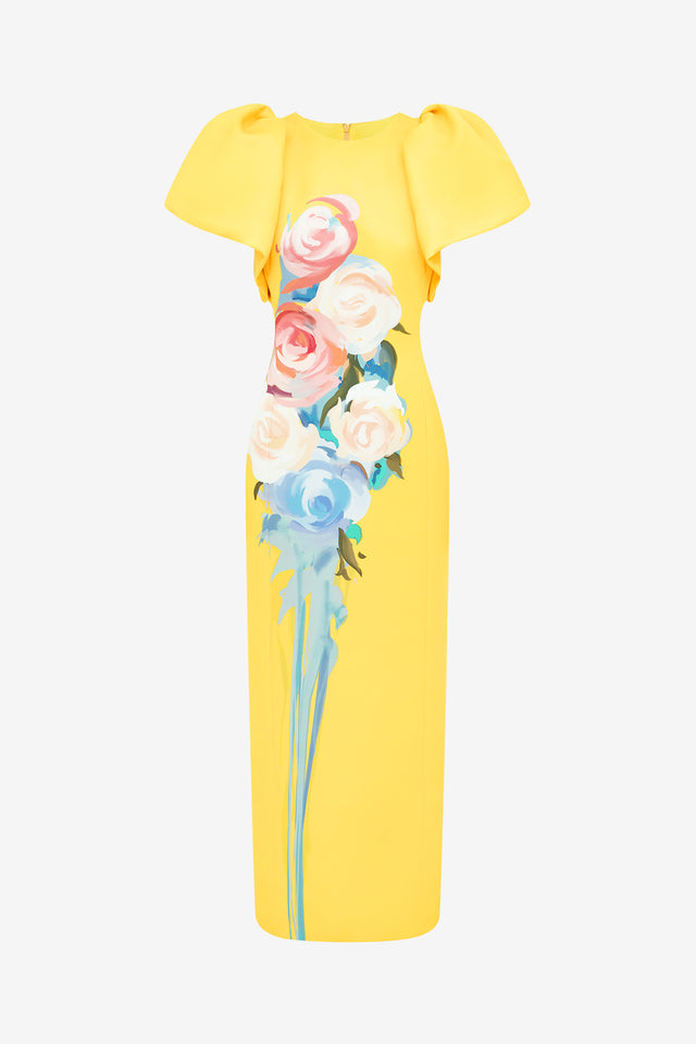 Exclusive LEO LIN Lucinda Printed Maxi Dress - Bouquet
