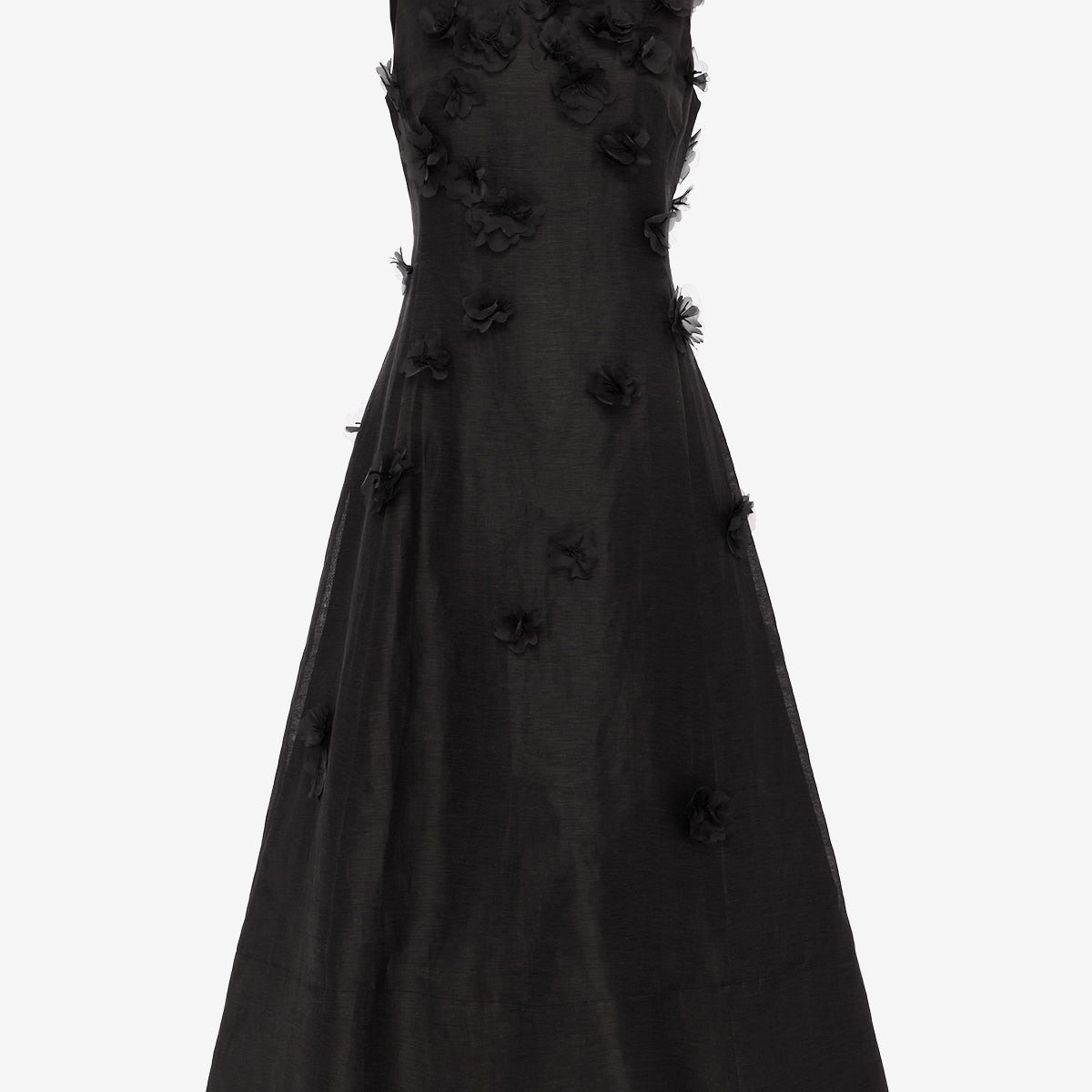 knee length dresses for ladies Leo Lin Women's Cleo Embroidered Sleeveless Midi Dress