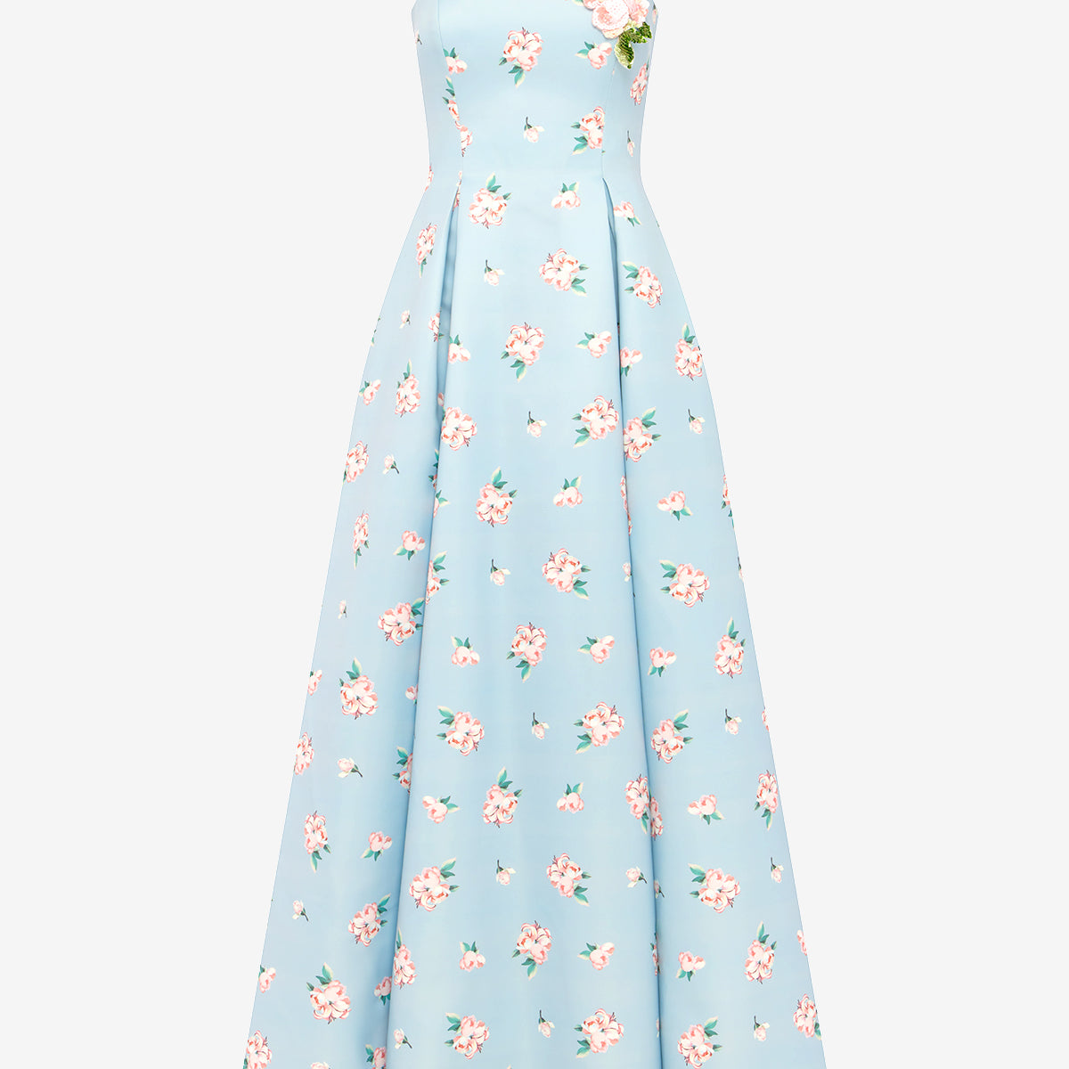 Nora Bustier Maxi Dress