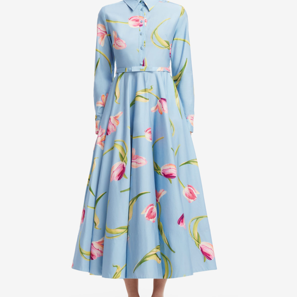 Zara Shirt Midi Dress