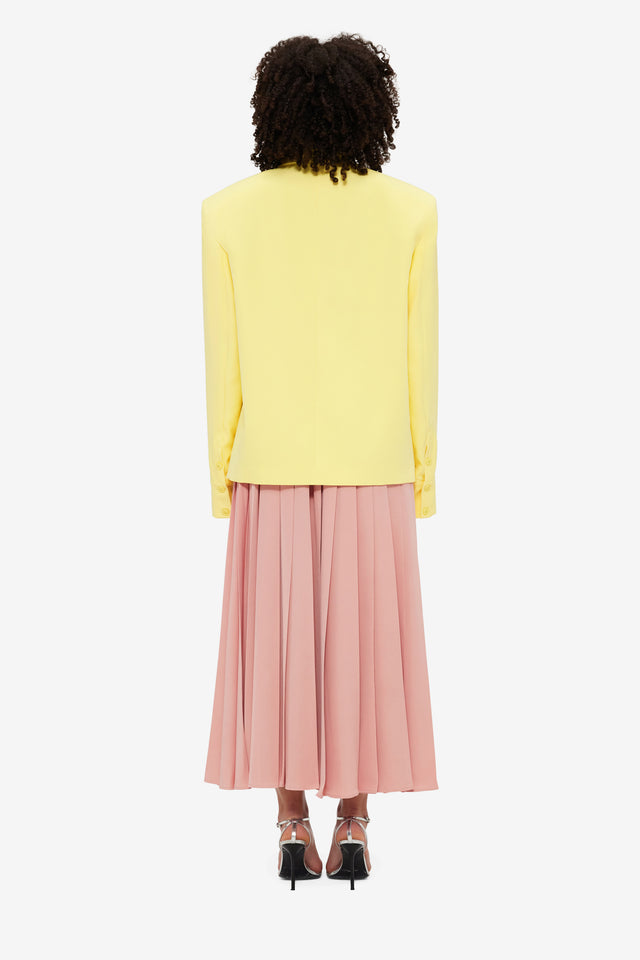 Exclusive Leo Lin Jovanna Blazer - Sorbet Yellow