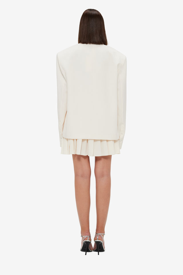 Exclusive Leo Lin Jovanna Blazer - Vanilla