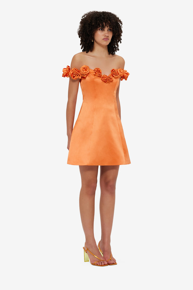 Exclusive LEO LIN Stella Off Shoulder Mini Dress