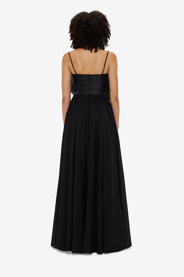 Exclusive LEO LIN Bloom Rose Maxi Dress