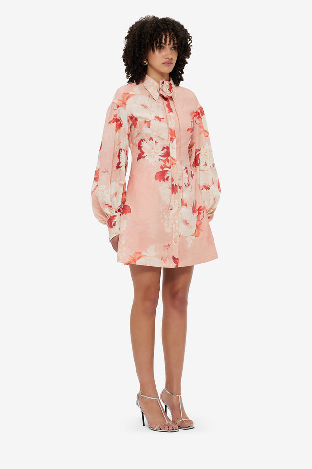 Exclusive LEO LIN Juliana Shirt Mini Dress