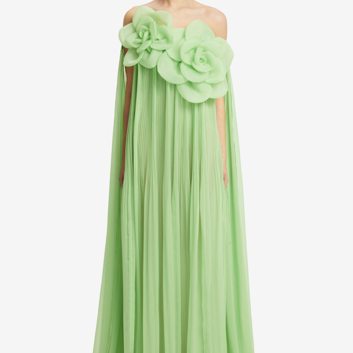 chinese dress ladies Jaclyn Draped Floor Length Dress