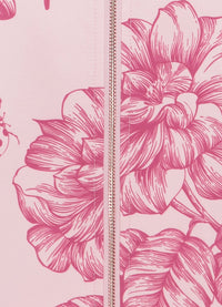 Amalia Mini Dress - Harmony Print in Plum Blossom