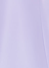 Exclusive Leo Lin Briana V Neck Mini Dress in Lilac