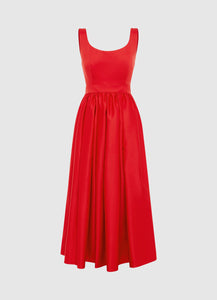 Colleen Midi Dress - Scarlet
