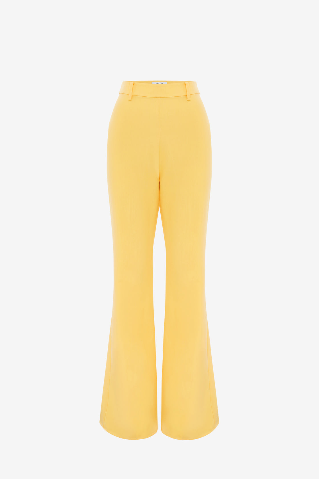 Exclusive LEO LIN Daria Split Pants - Canary