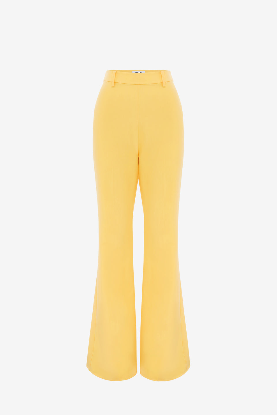 Exclusive LEO LIN Daria Split Pants - Canary