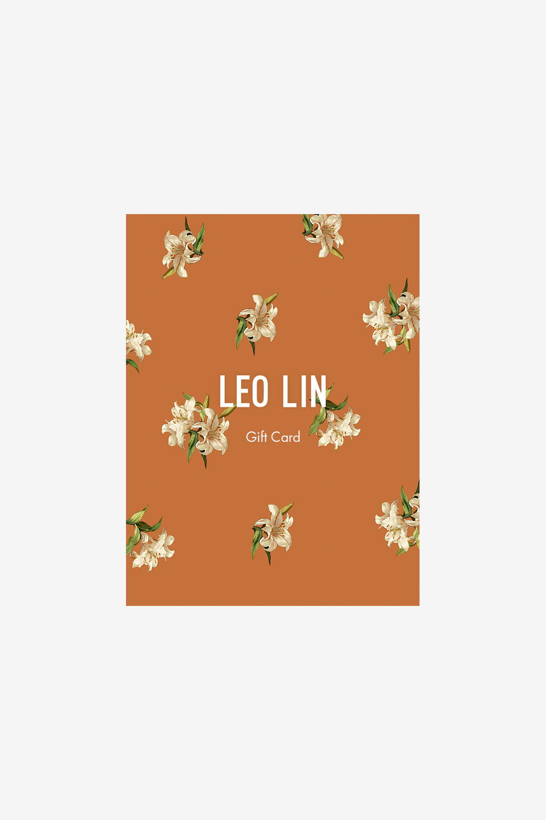 LEO LIN Gift Card