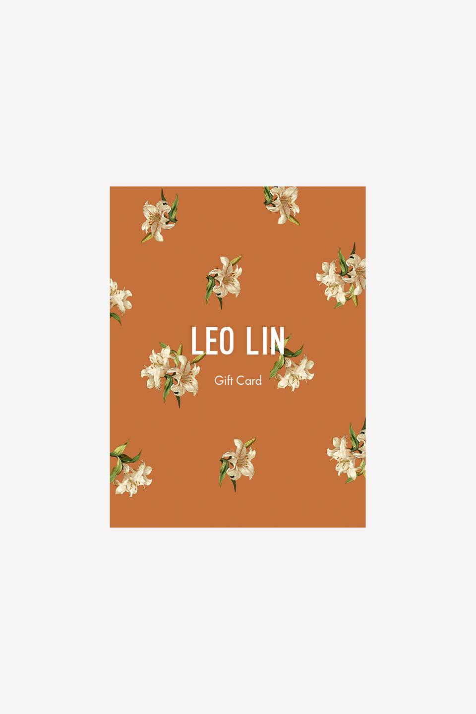 LEO LIN Gift Card