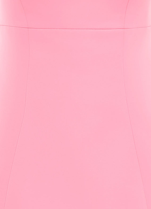 Exclusive Leo Lin Jacinta Mini Dress in Bubblegum