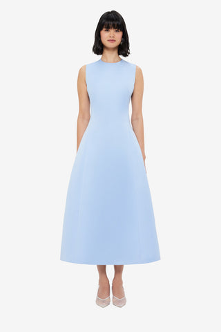Exclusive LEO LIN Cleo Sleeveless Midi Dress - Sky Blue