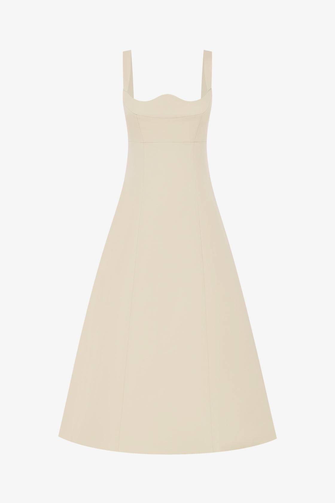 Exclusive LEO LIN Odette Midi Dress - Champagne