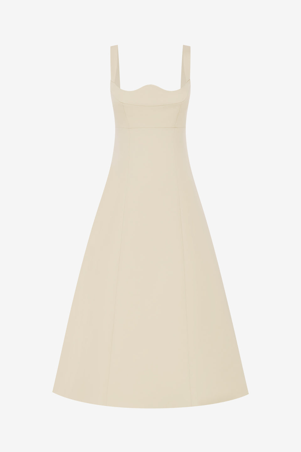 Exclusive LEO LIN Odette Midi Dress - Champagne