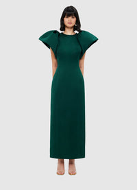 Exclusive Leo Lin Lucinda Maxi Dress - Emerald