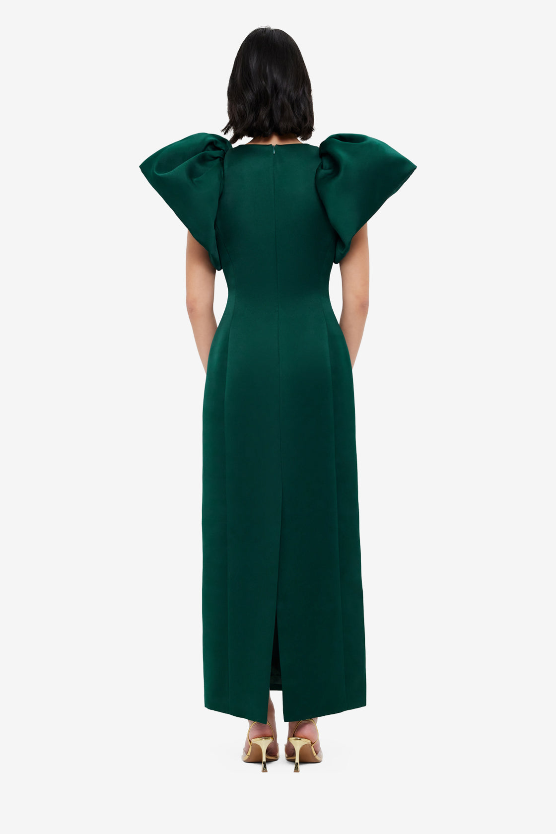 Exclusive LEO LIN Lucinda Maxi Dress - Emerald