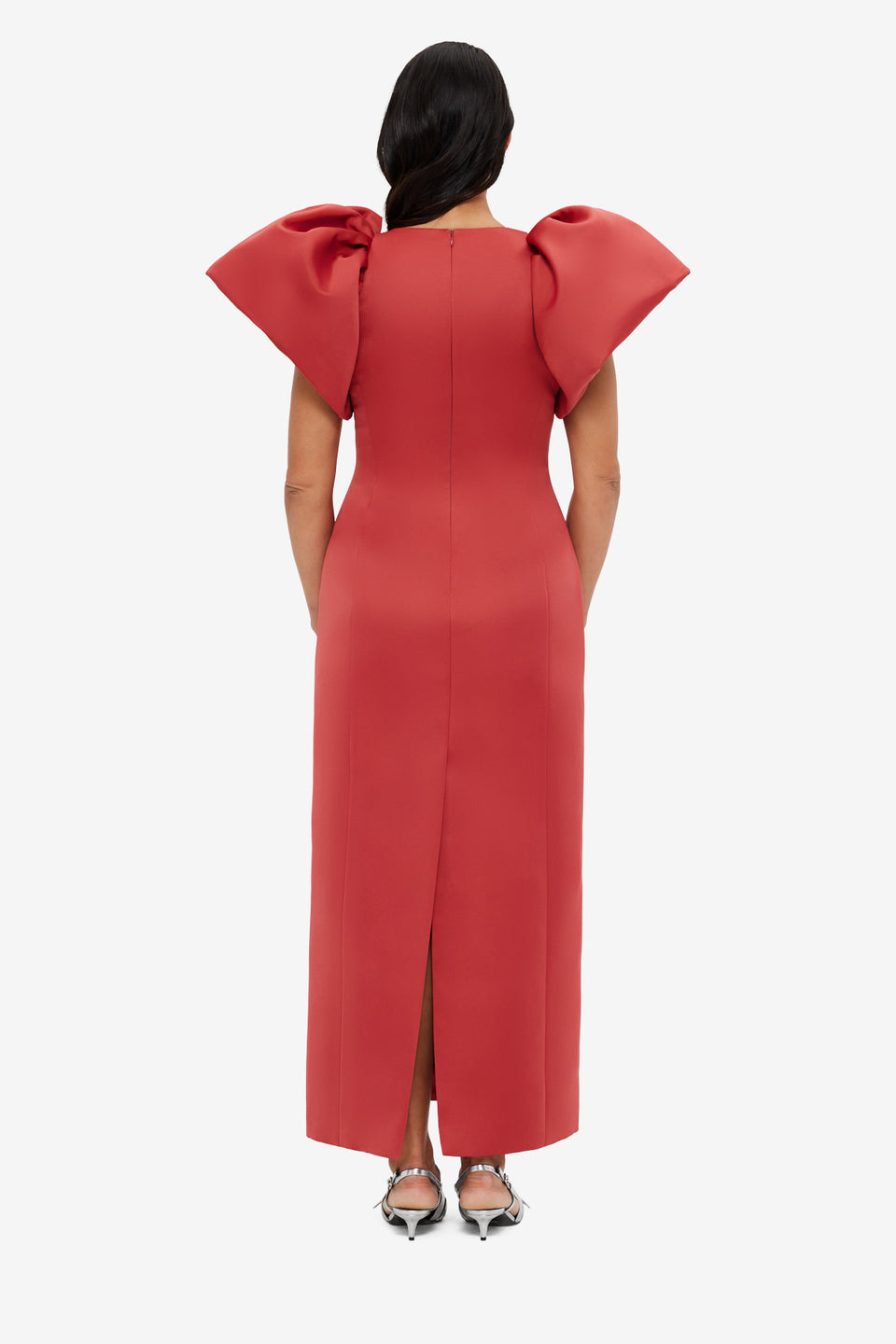Exclusive LEO LIN Lucinda Maxi Dress - Mulberry