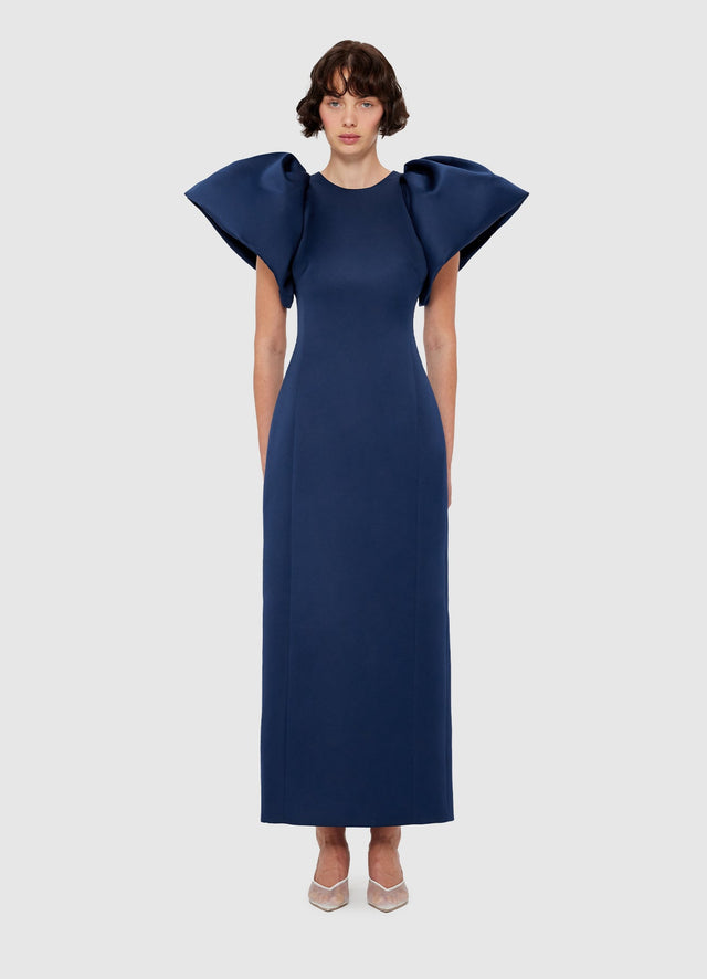 Exclusive Leo Lin Lucinda MaxI Dess - Navy