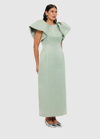 Exclusive Leo Lin Lucinda Maxi Dress - Sage