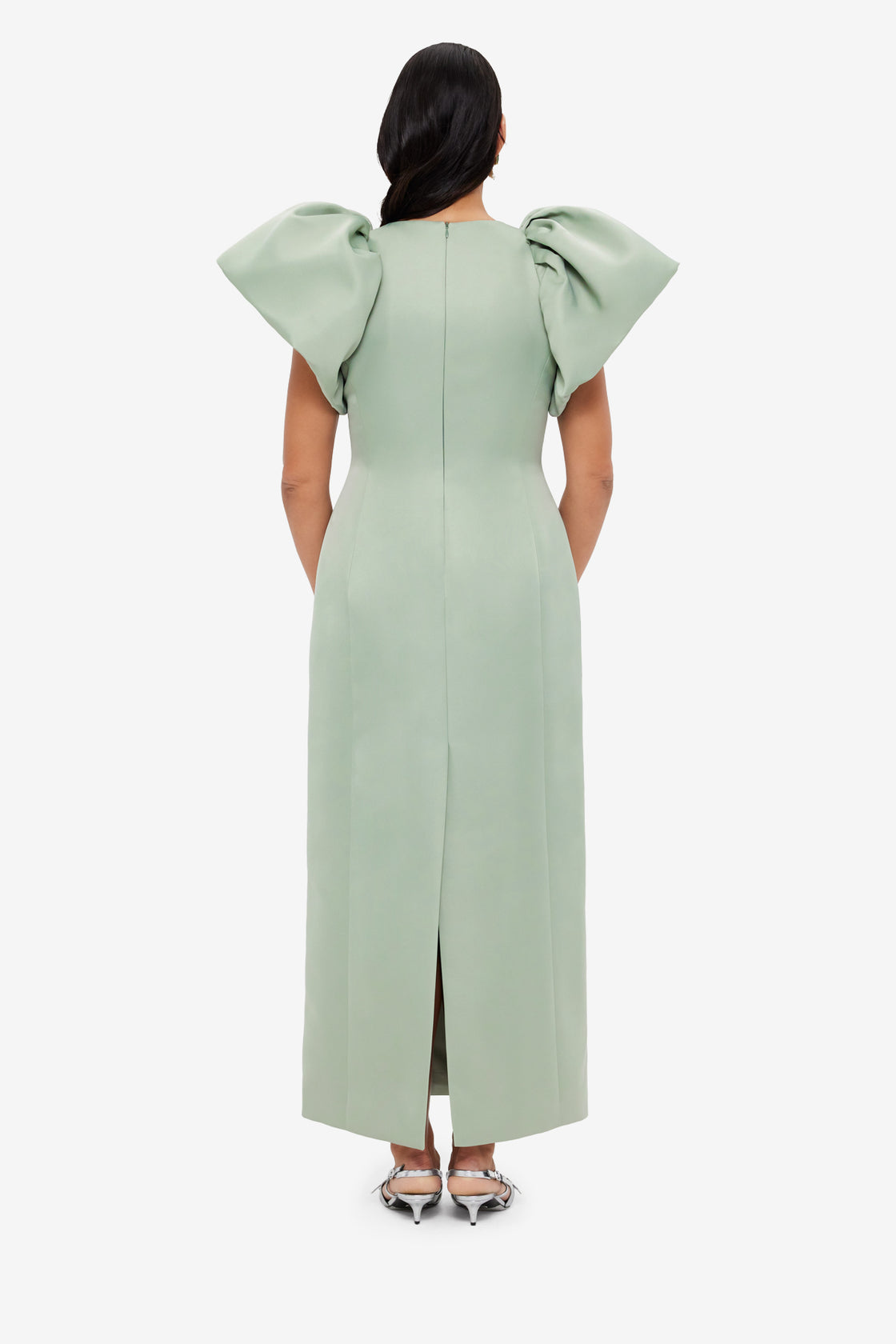 Exclusive LEO LIN Lucinda Maxi Dress - Sage