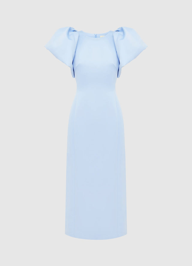 Exclusive Leo Lin Lucinda Maxi Dress - Sky Blue