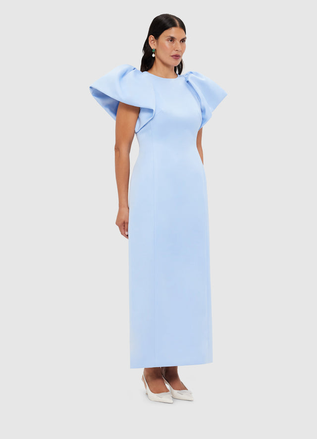 Exclusive Leo Lin Lucinda Maxi Dress - Sky BlueExclusive Leo Lin Lucinda Maxi Dress - Sky Blue
