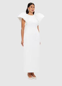 Exclusive Leo Lin Lucinda Maxi Dress - Snow