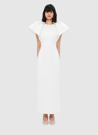 Exclusive Leo Lin Lucinda Maxi Dress - Snow