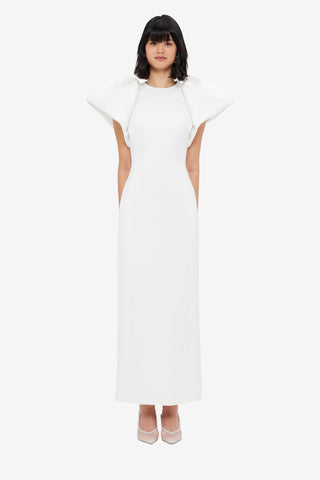 Exclusive LEO LIN Lucinda Maxi Dress - Snow