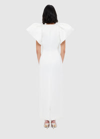 Exclusive Leo Lin Lucinda Maxi Dress - Snow