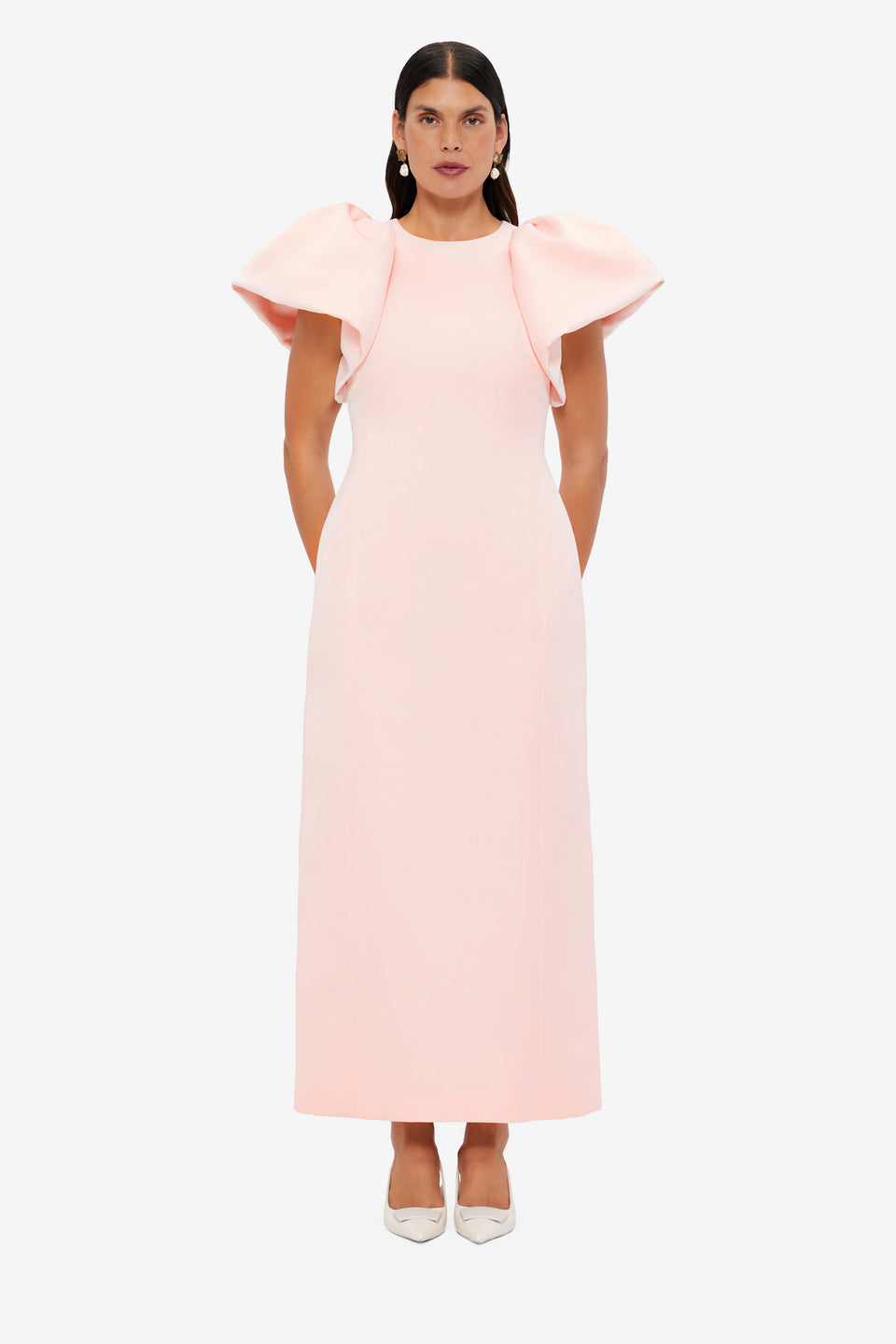 Exclusive LEO LIN Lucinda Maxi Dress - Soft Pink
