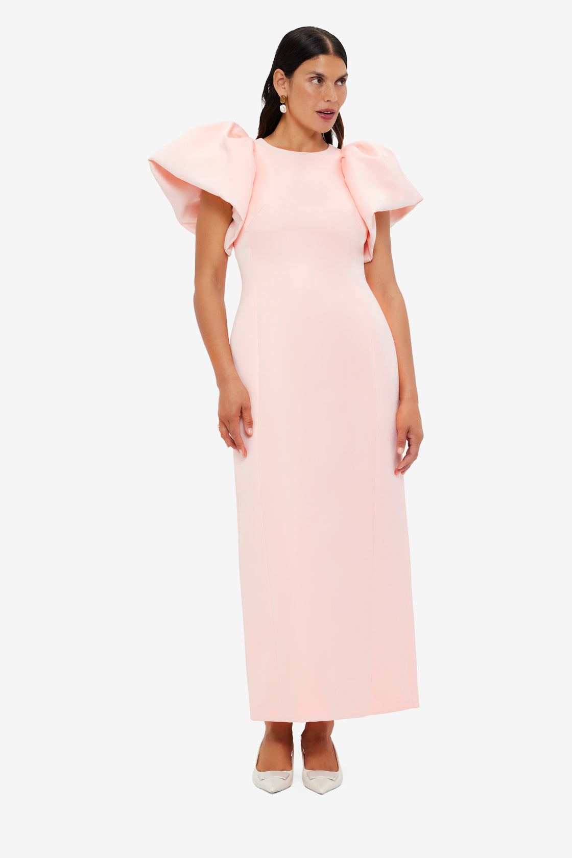 Exclusive LEO LIN Lucinda Maxi Dress - Soft Pink