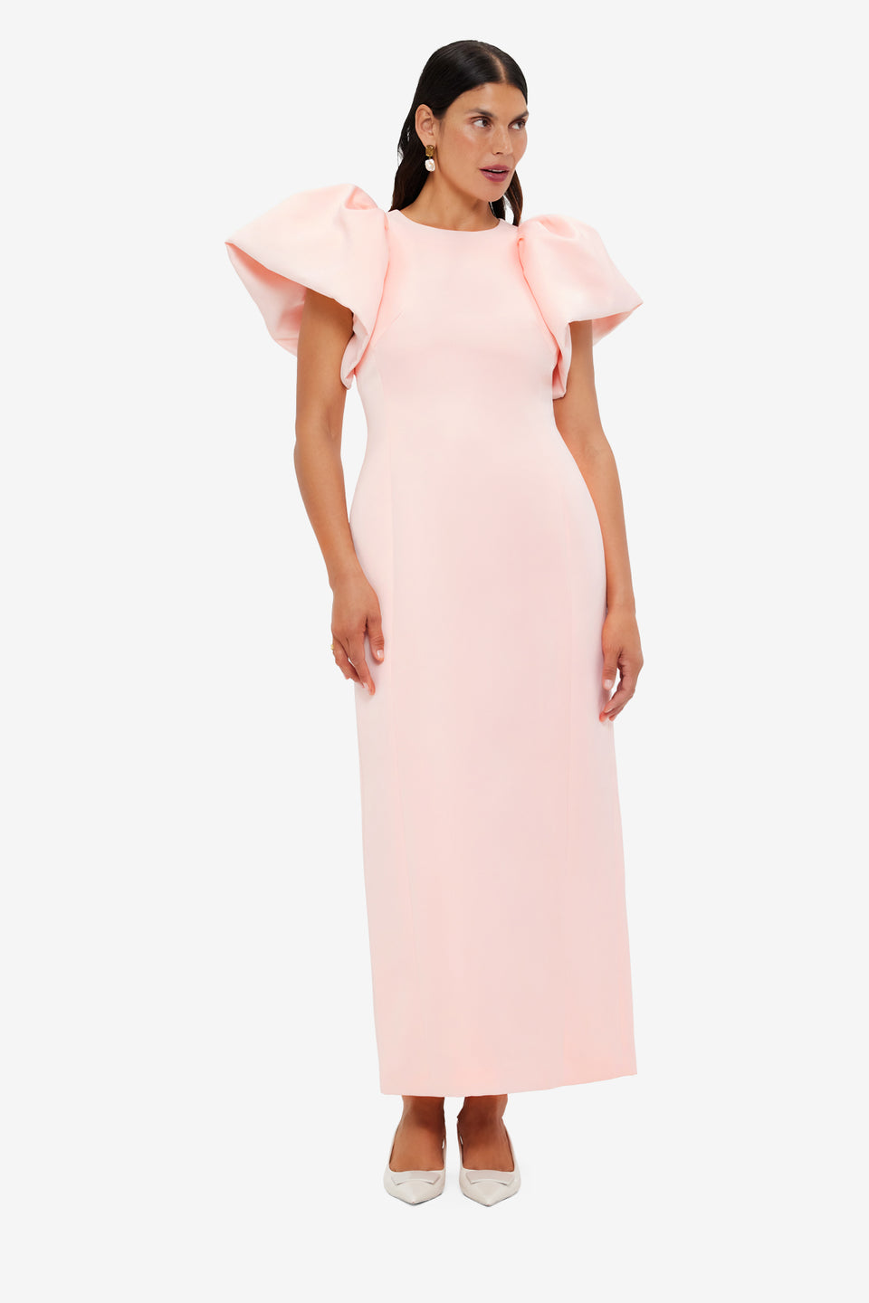 Exclusive LEO LIN Lucinda Maxi Dress - Soft Pink