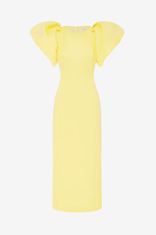Exclusive LEO LIN Lucinda Maxi Dress - Sorbet Yellow