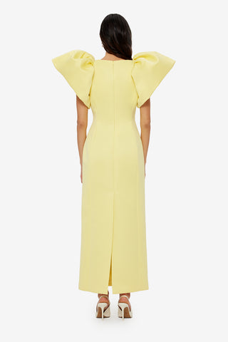 Exclusive LEO LIN Lucinda Maxi Dress - Sorbet Yellow