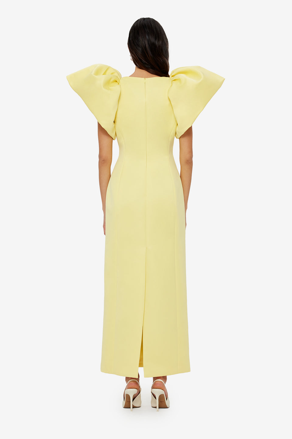 Exclusive LEO LIN Lucinda Maxi Dress - Sorbet Yellow