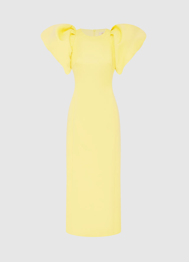 Exclusive Leo Lin Lucinda MaxI Dess - Sorbet Yellow