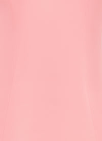 Exclusive Leo Lin Annie Off Shoulder Frill Midi Dress - Strawberry Pink