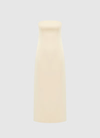 Exclusive Leo Lin Rayna Bustier Maxi Dress - Champagne